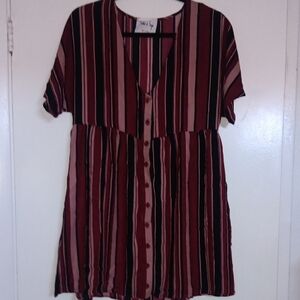 Sadie & Sage Multicolor Striped Dress